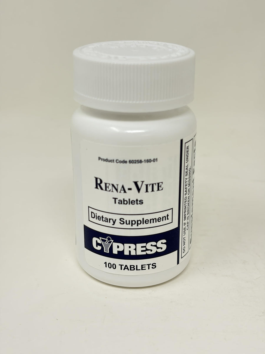 CYPRESS PHARMA (CS) Rena-Vite Tablets, 100 Count