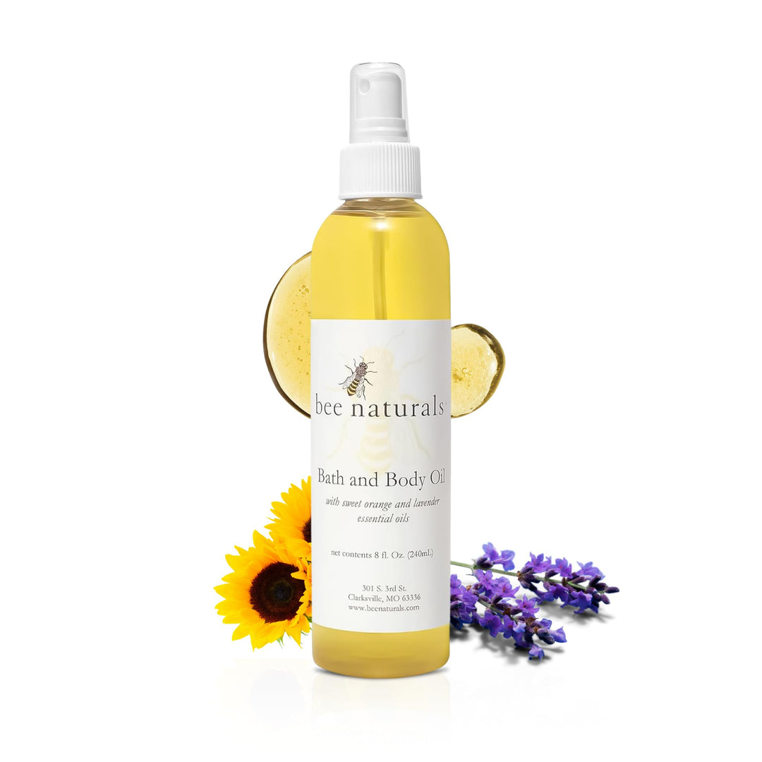 Bee Naturals Bath & Body Oil, 8 fl oz