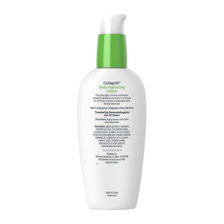 Cetaphil Daily Oil-Free Hydrating Lotion, 3 fl oz