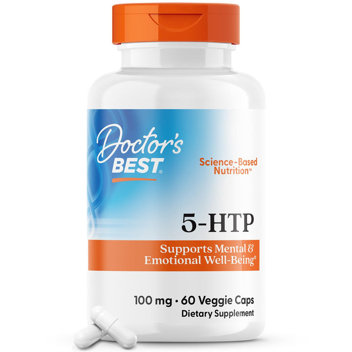 Doctor's Best 5-HTP, 100 mg, 60 Count
