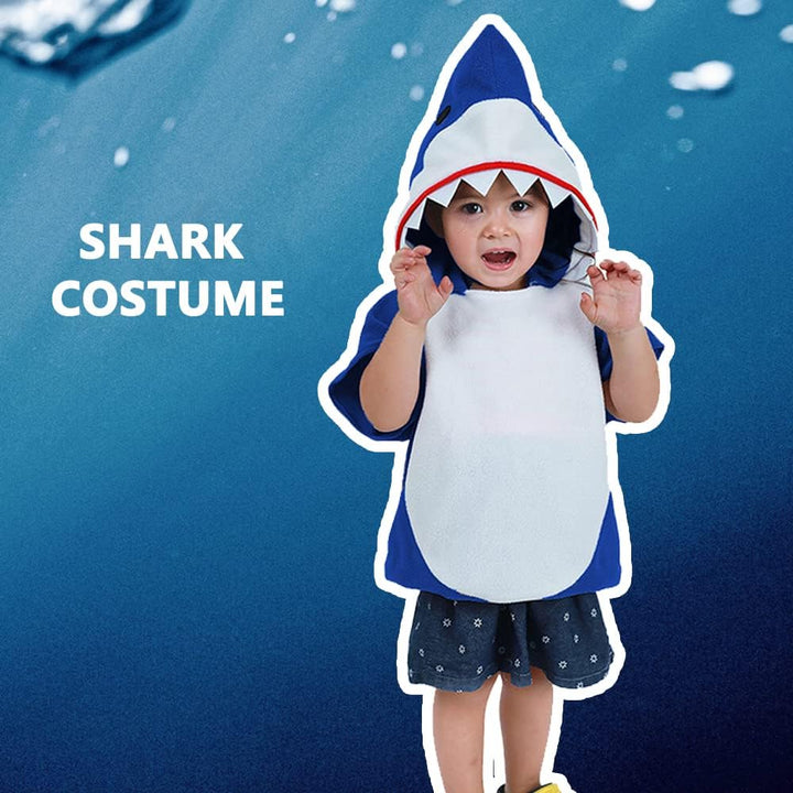 EraSpooky Shark Short Hoodie, Kids