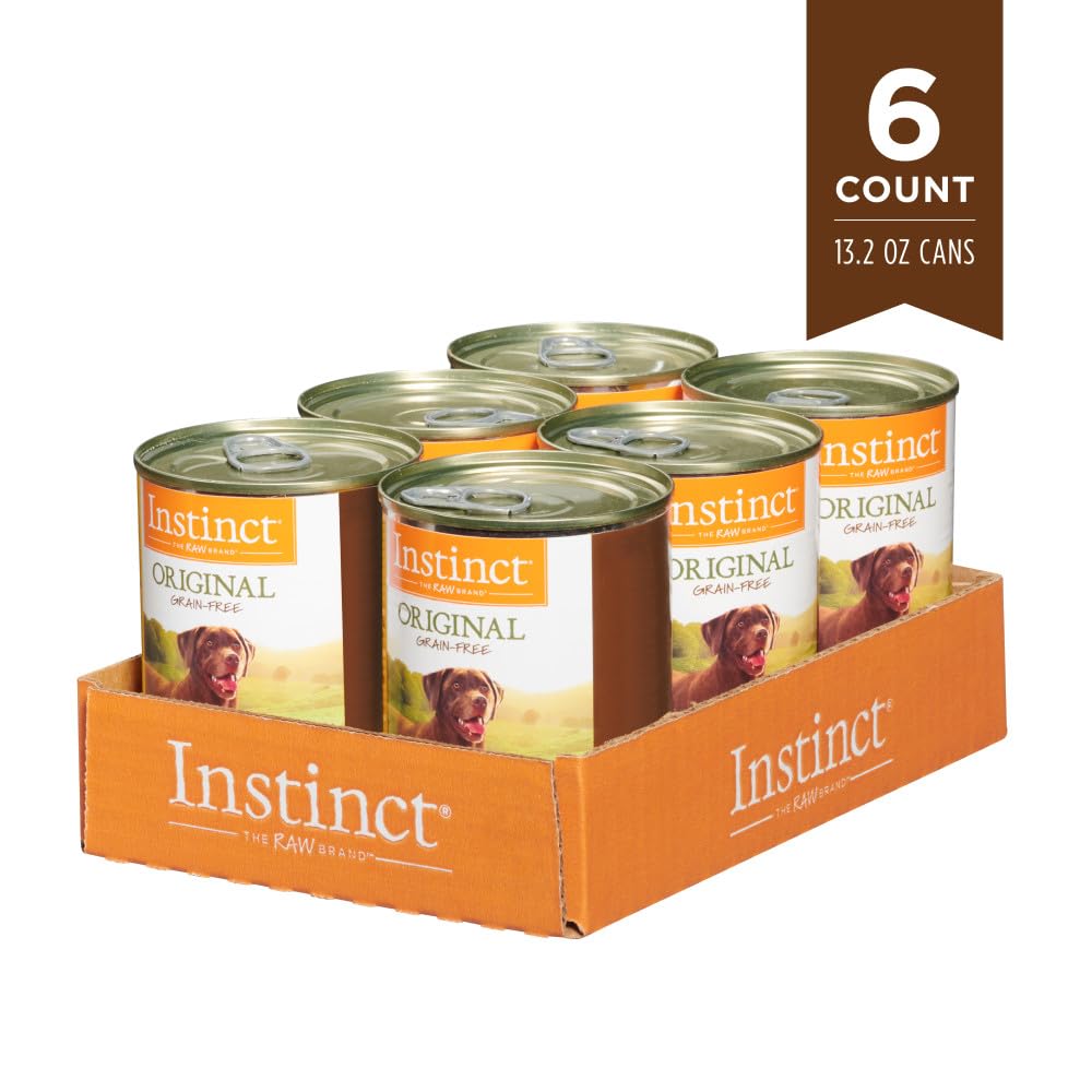 INSTINCT Original Real Chicken Recipe Wet Dog Food, 6 Count