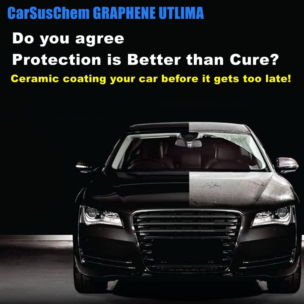 CarSusChem Ultima Graphene Ceramic Coating, 5+ Years