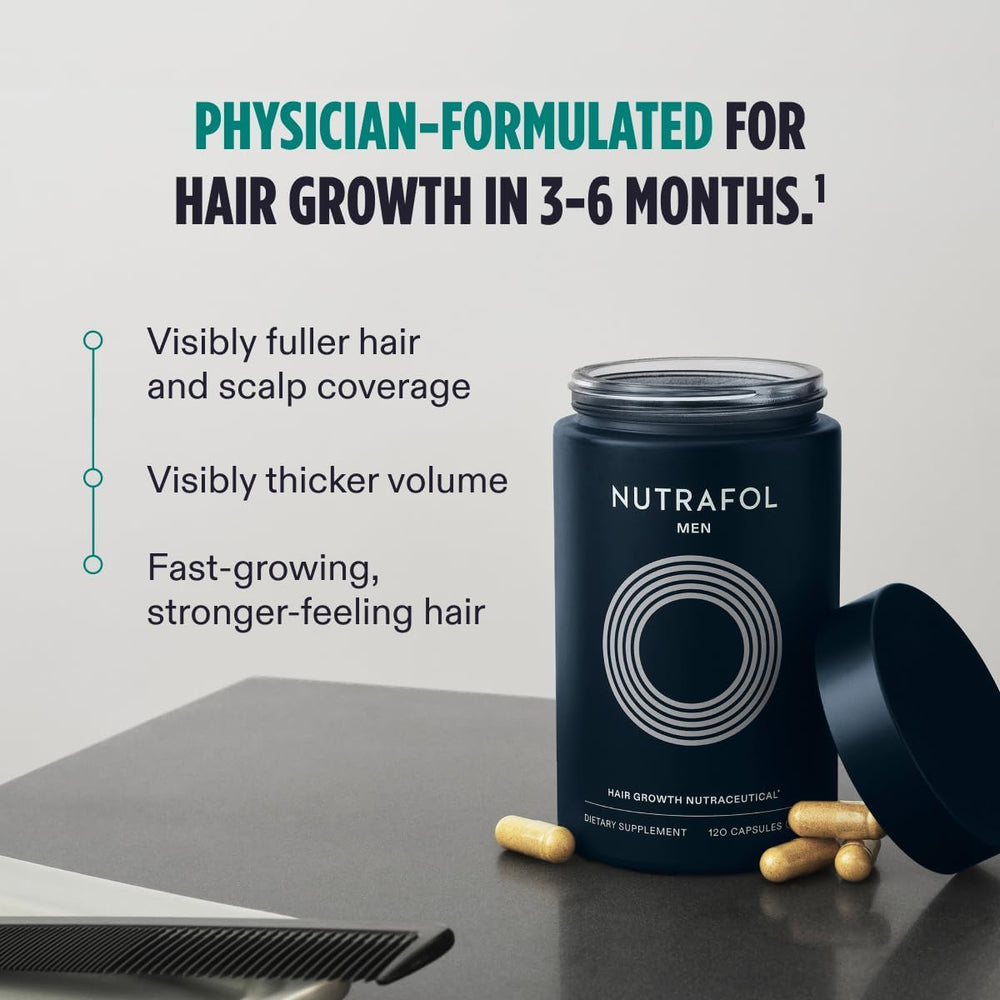 Nutrafol Men Hair Growth Supplement And Activator Duo, 1 Month Supply