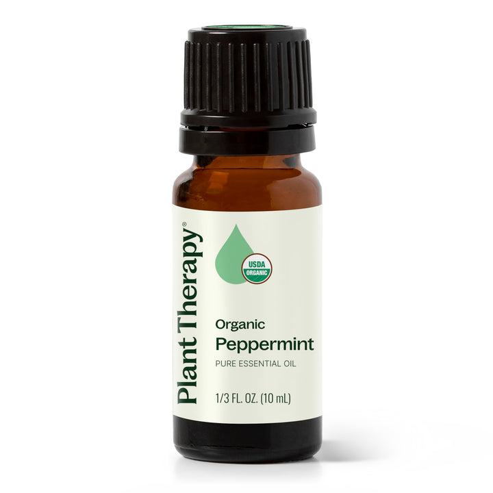 Plant Therapy Organic Peppermint Essential Oil, 10 ml