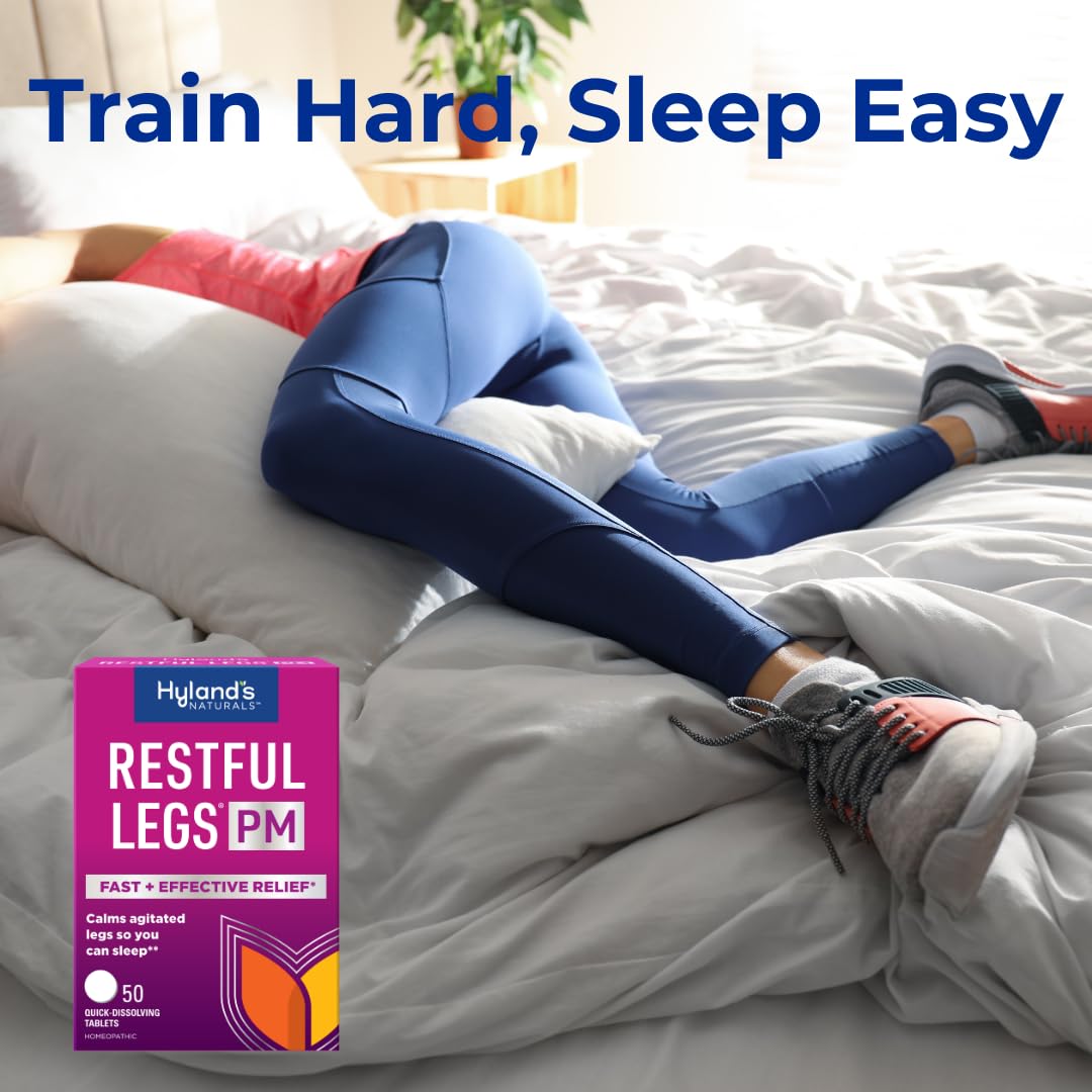 Hyland's Restful Leg PM Quick-Dissolving Tablets, 50 Count