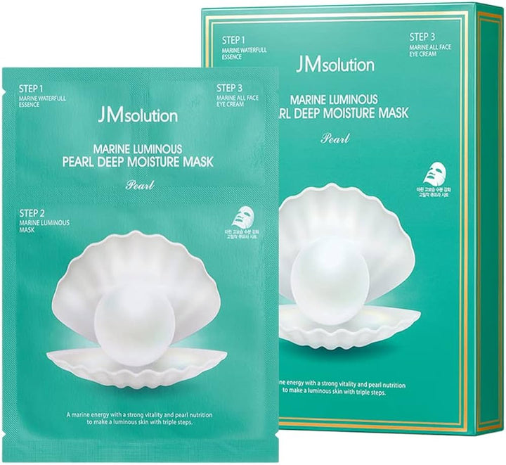 Marine Luminous Pearl Deep Moisture Mask (1.5ml+27ml+1.5ml)*10ea