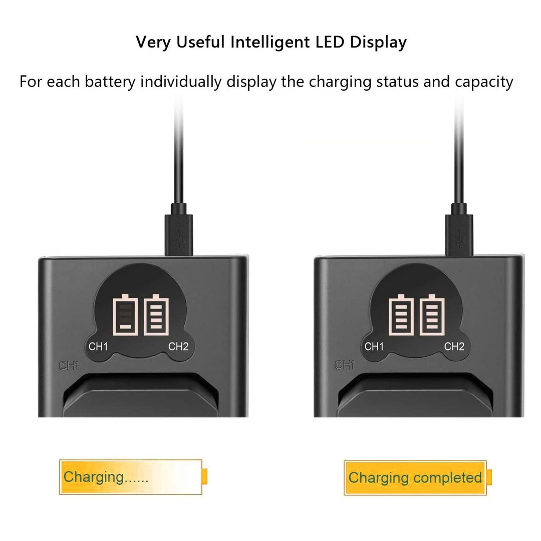 PHOLSY Camera Battery Charger, EN-EL14
