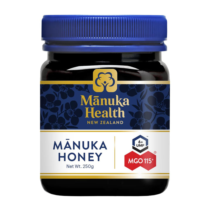 Manuka Health UMF 6+ MGO 115+ Manuka Honey, 250 g
