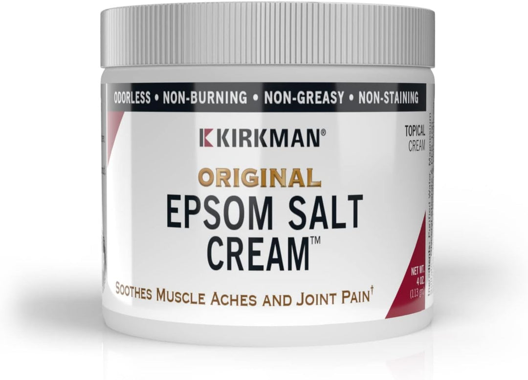 Kirkman Epsom Salt Cream, 4 oz