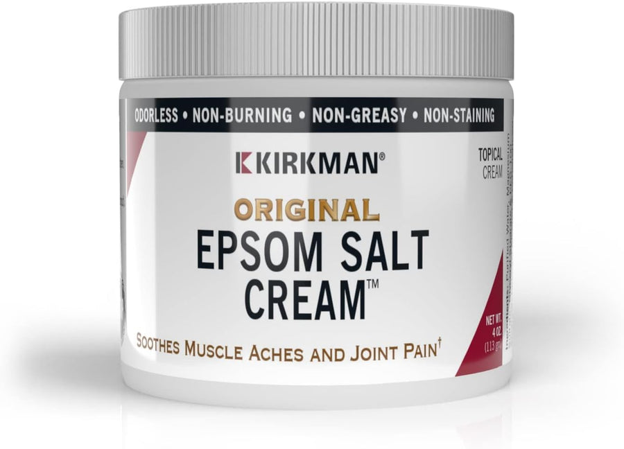 Kirkman Epsom Salt Cream, 4 oz
