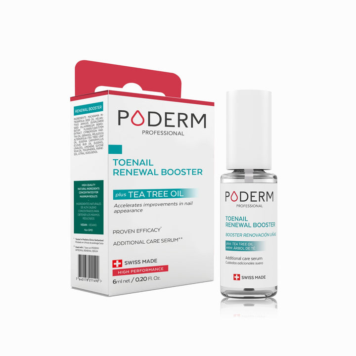 PODERM Toenail Renewal Booster, Tea Tree Oil Serum, 1 Count