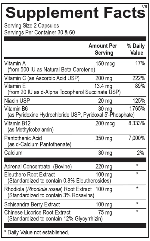 Ortho Molecular Products Adren-All, 120 Count