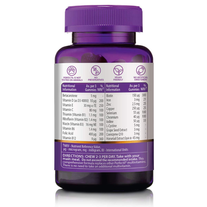 Perfectil Hair Crush Vitamin Gummies
