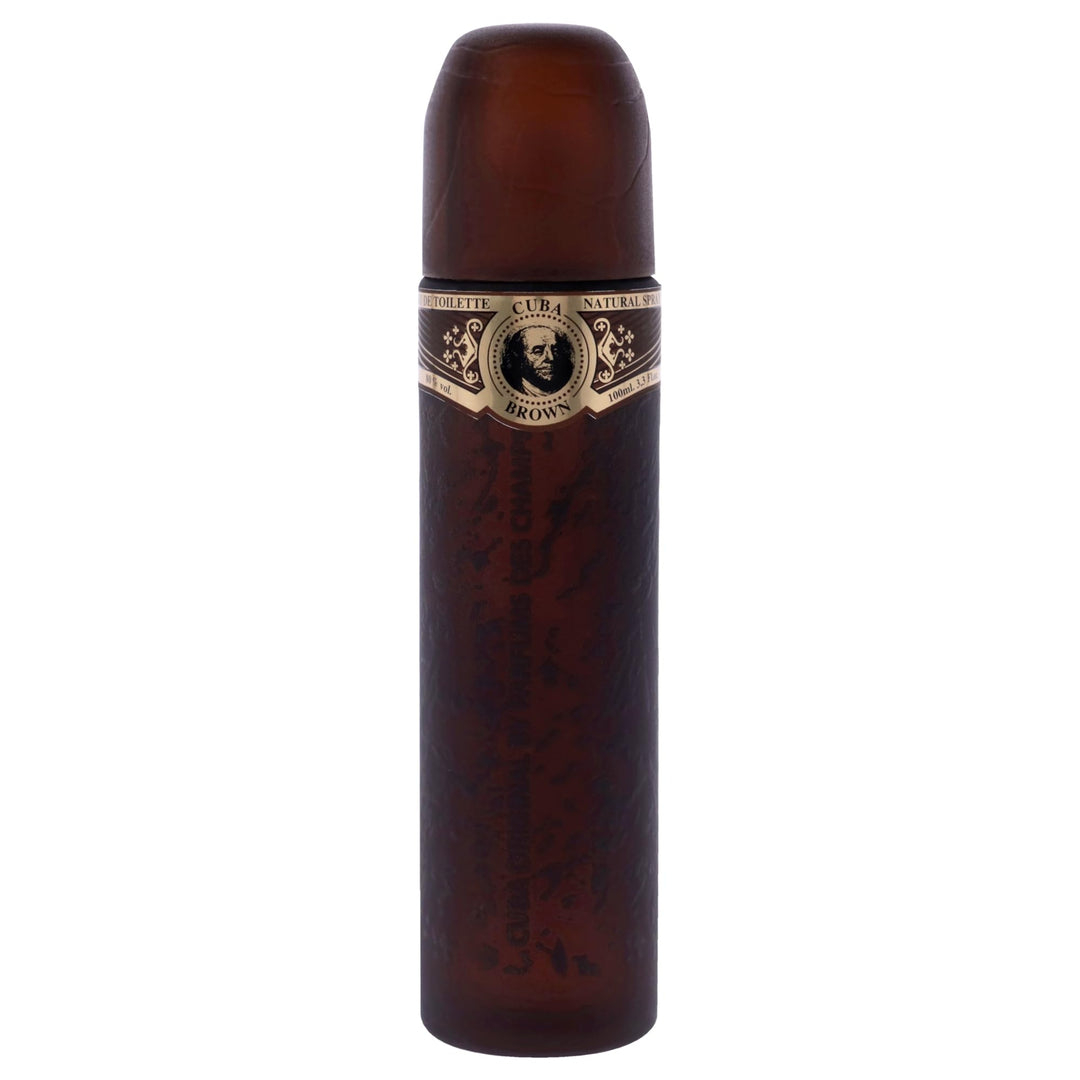 Cuba Brown Eau de Toilette Spray, 3.3 fl oz