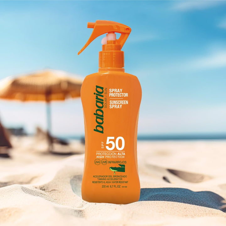 Babaria Sunscreen Lotion, SPF 50, 200 ml