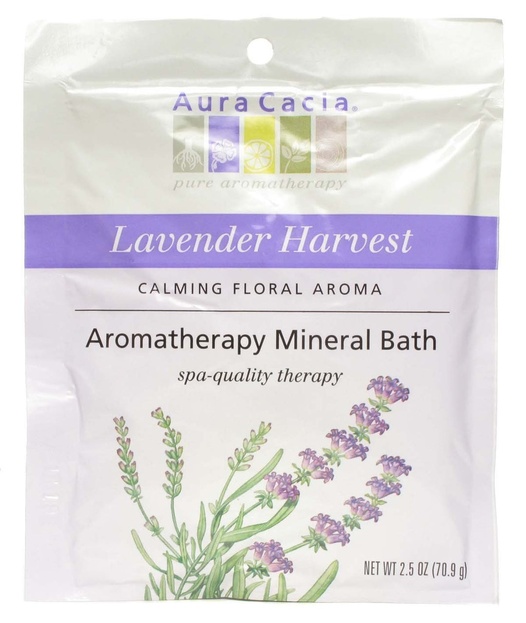 Aura Cacia Bath Mineral Lavender Relaxing