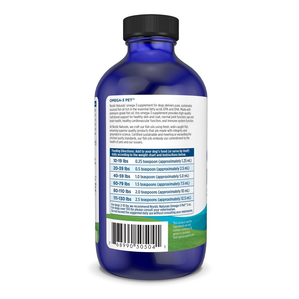 Nordic Naturals Omega-3 Pet, 1380 mg, 8 fl oz
