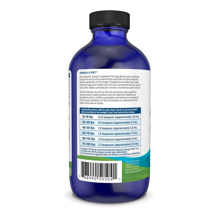 Nordic Naturals Omega-3 Pet, 1380 mg, 8 fl oz
