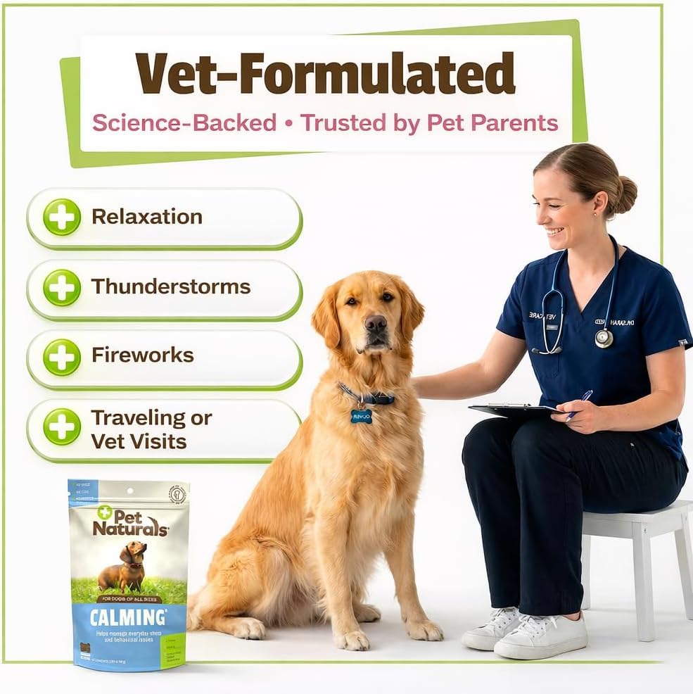 Pet Naturals Calming Chew For Dogs, 30 Count