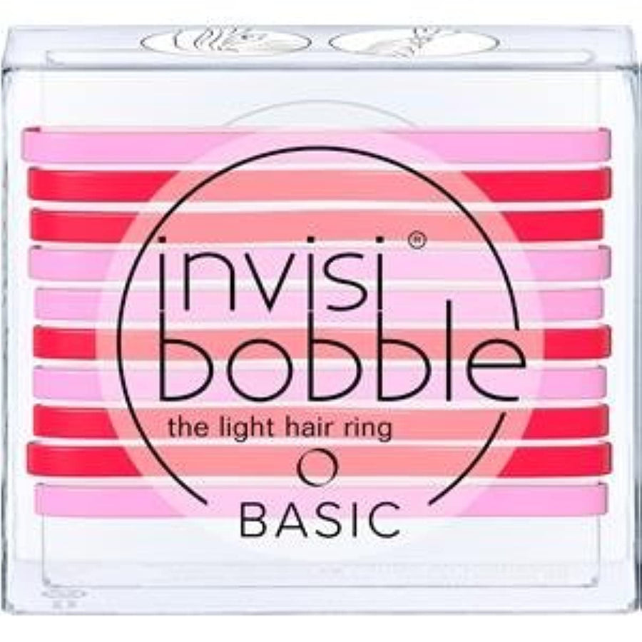 Invisibobble Hair Ring, Jelly Twist, 10 Count