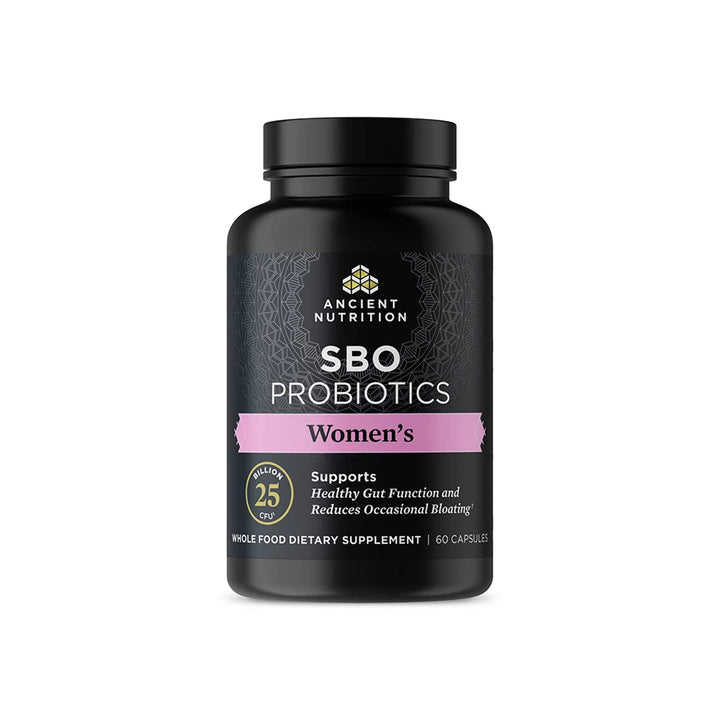 Ancient Nutrition SBO Probiotics Women's, 25 Billion CFUs, 60 Count