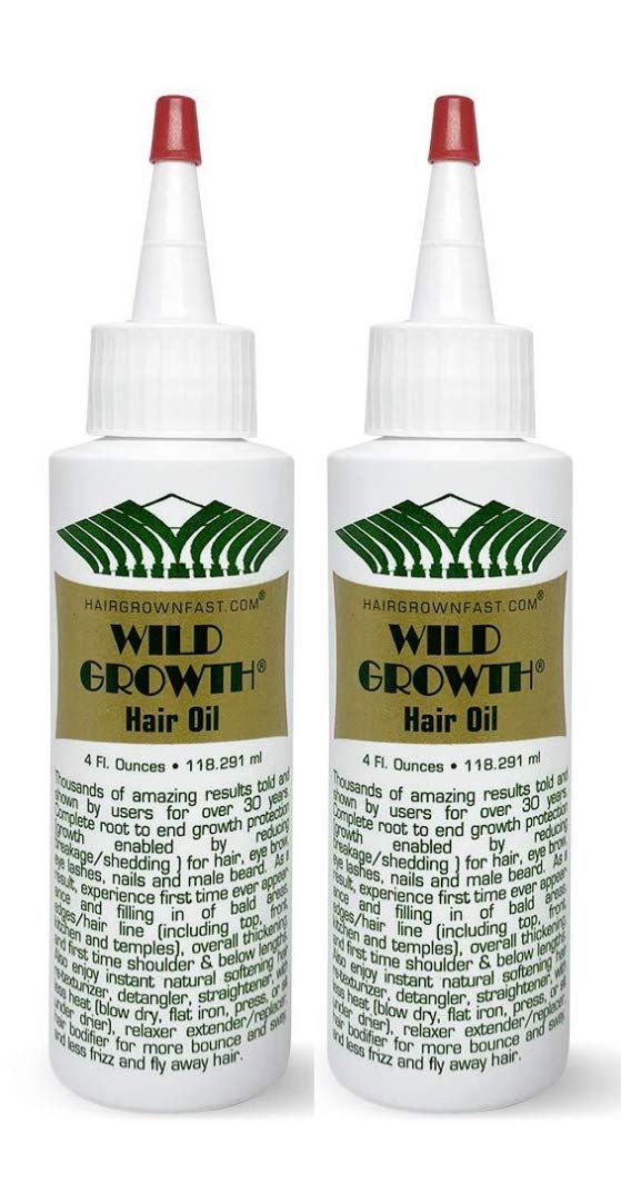 Wild Growth Hair Oil, 2 Count