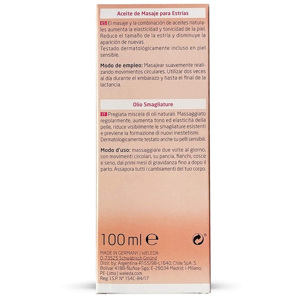Weleda Pregnancy Body Oil, 3.4 oz