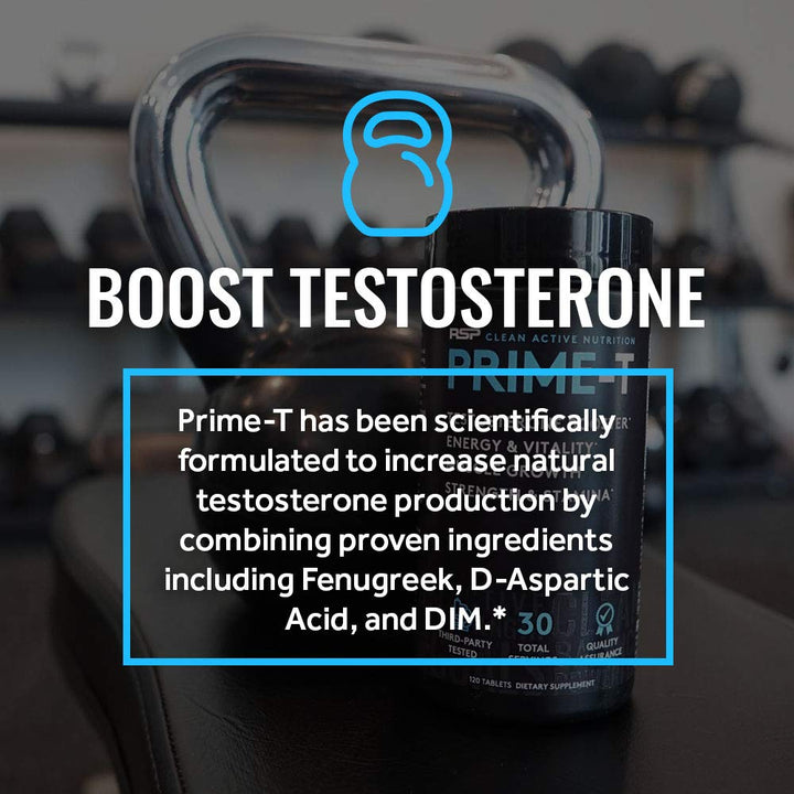 RSP NUTRITION Prime T, 30 Servings
