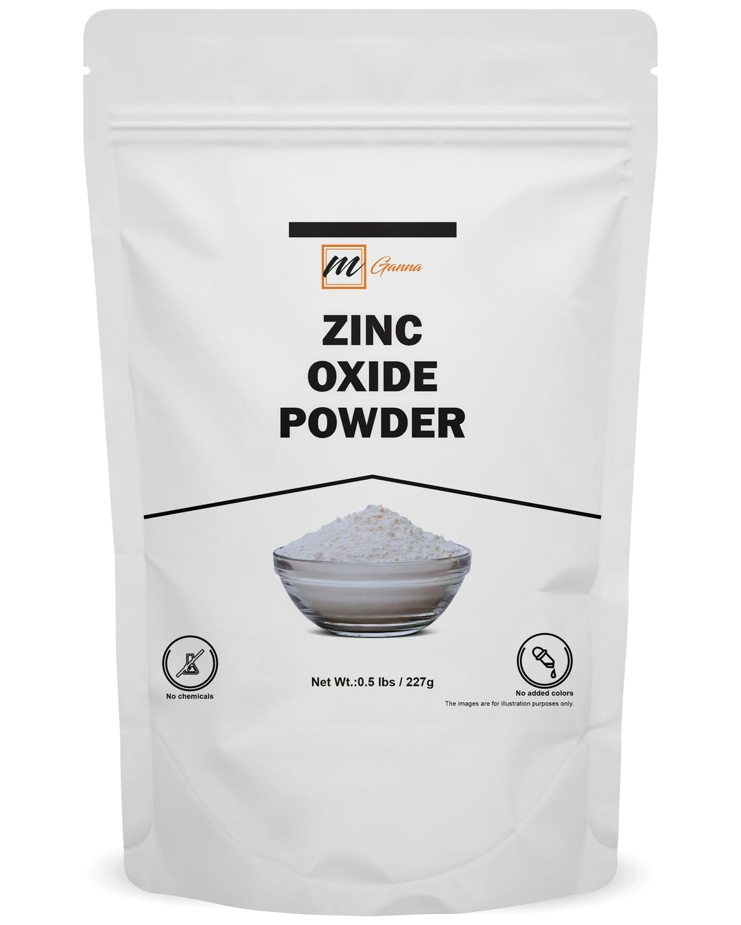 mGanna Zinc Oxide Powder, 227 g