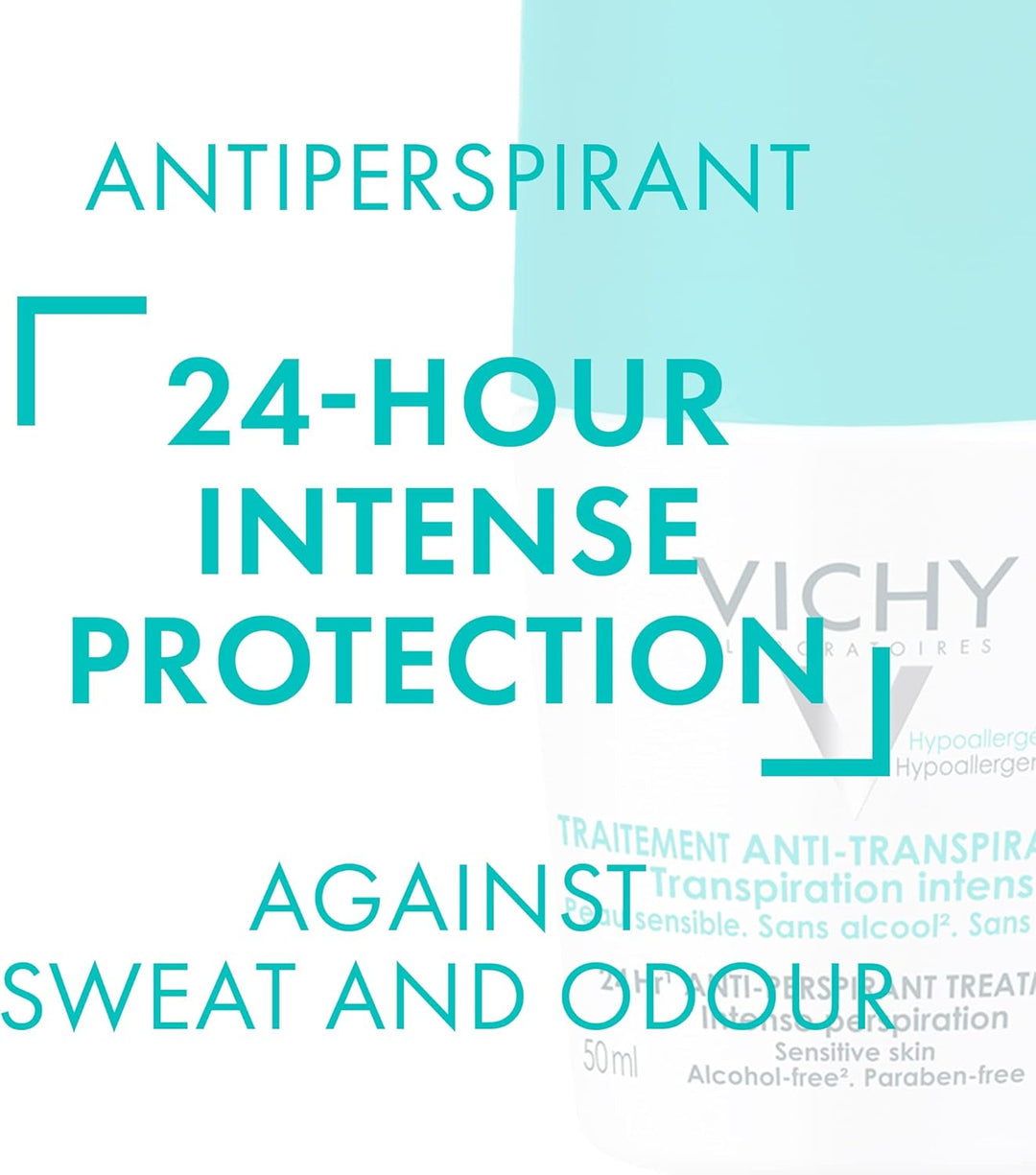 48H Anti-perspirant Deodorant Roll-on 50ml (Pack of 2)