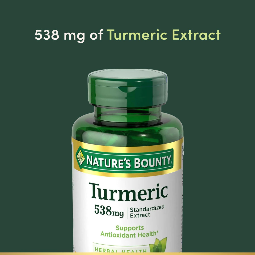 Nature's Bounty Turmeric, 538 mg, 45 Count