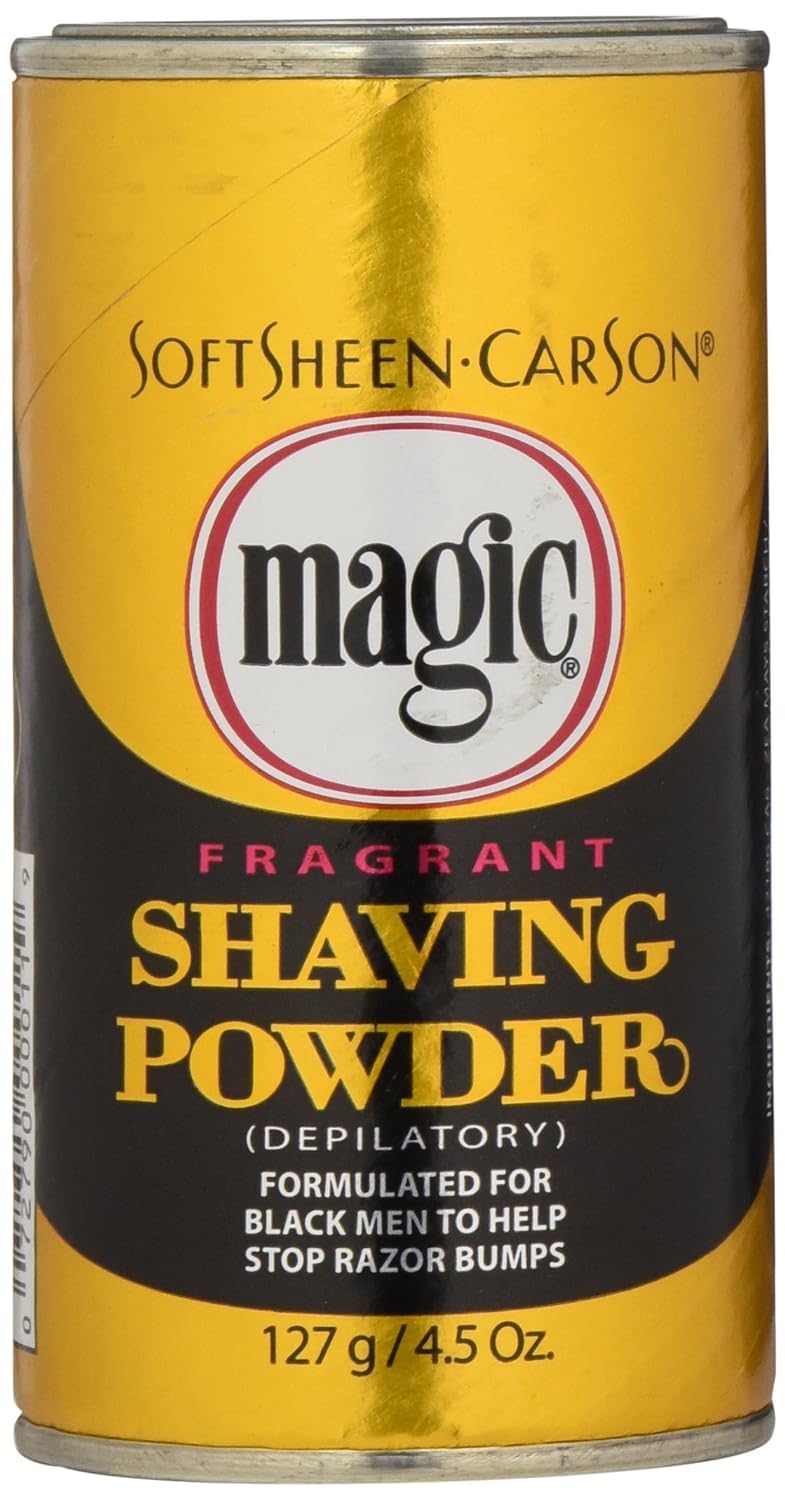 Soft-Sheen Carson Magic Razorless Shaving Powder, Fragrance, 4.5 oz