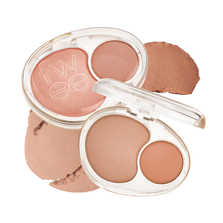 fwee Mellow Dual Blush, ND02 Down Tempo, 7.2 g