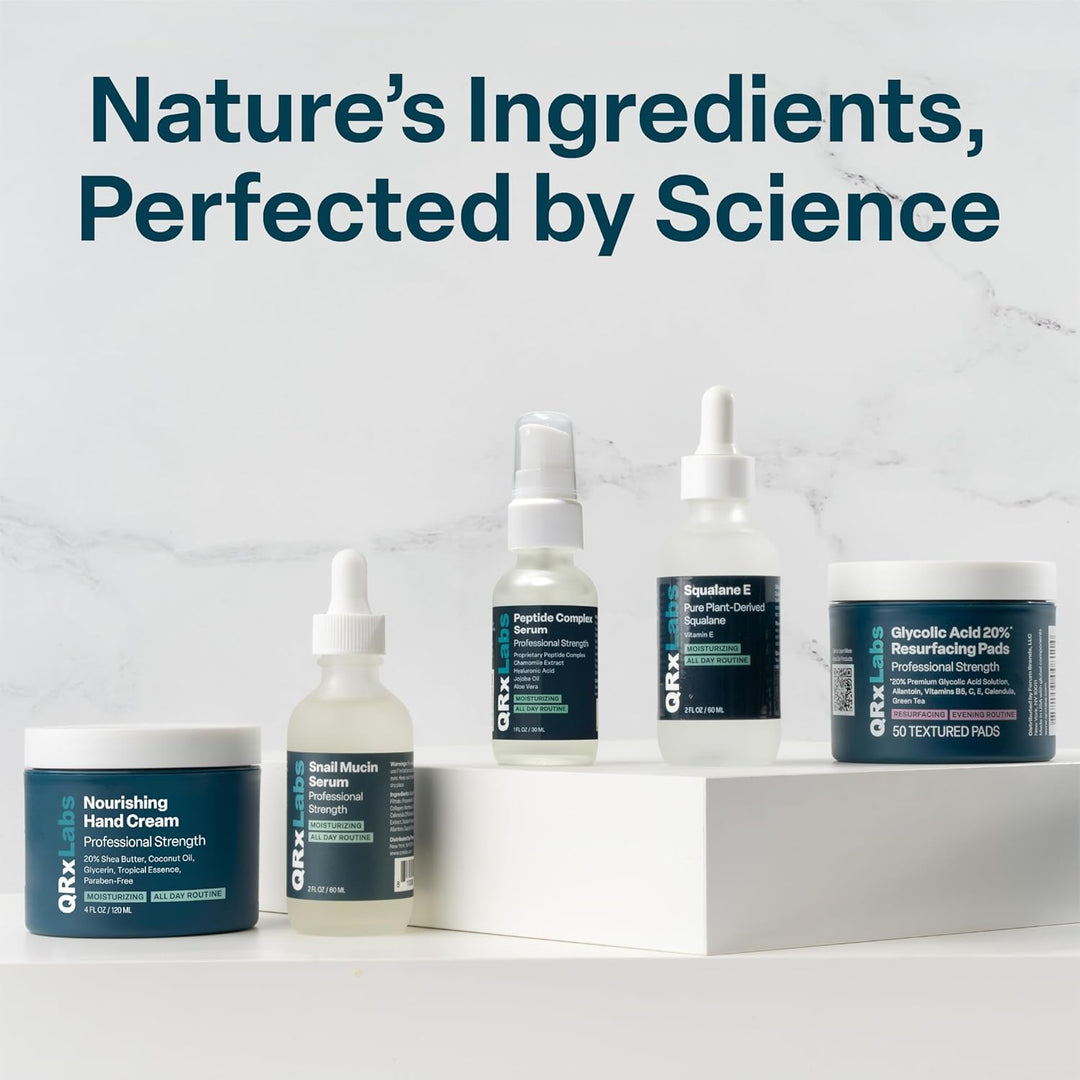 QRxLabs Glycolic Acid Gel Peel and Neutralizer Set, 70%