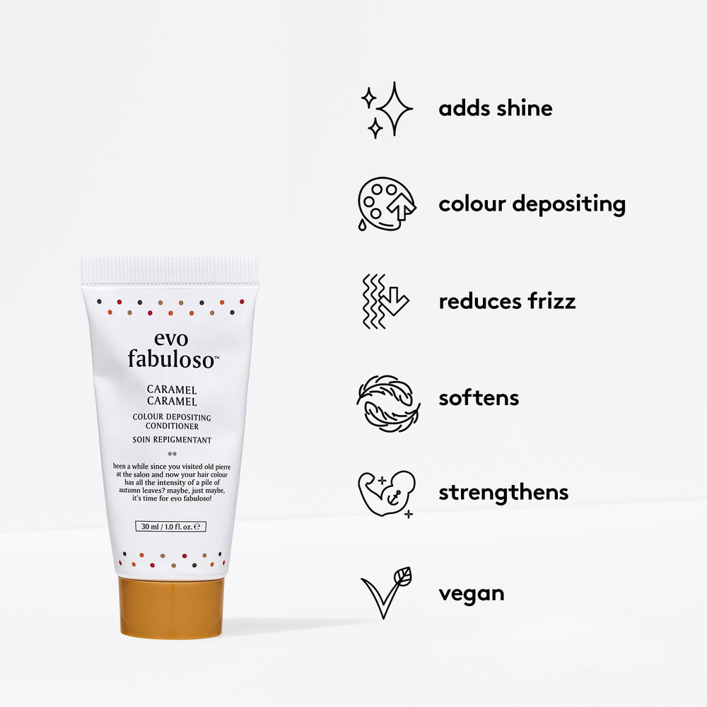 Evo Fabuloso Colour Conditioner, Caramel, 1.1 fl oz