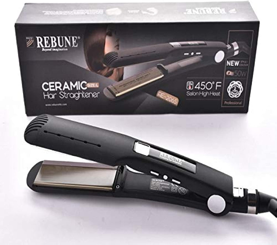 Cersmic Hair Straightener - RE-2065, GOLD