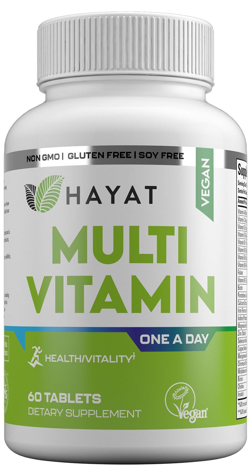 HAYAT Multivitamin Tablets, 60 Count