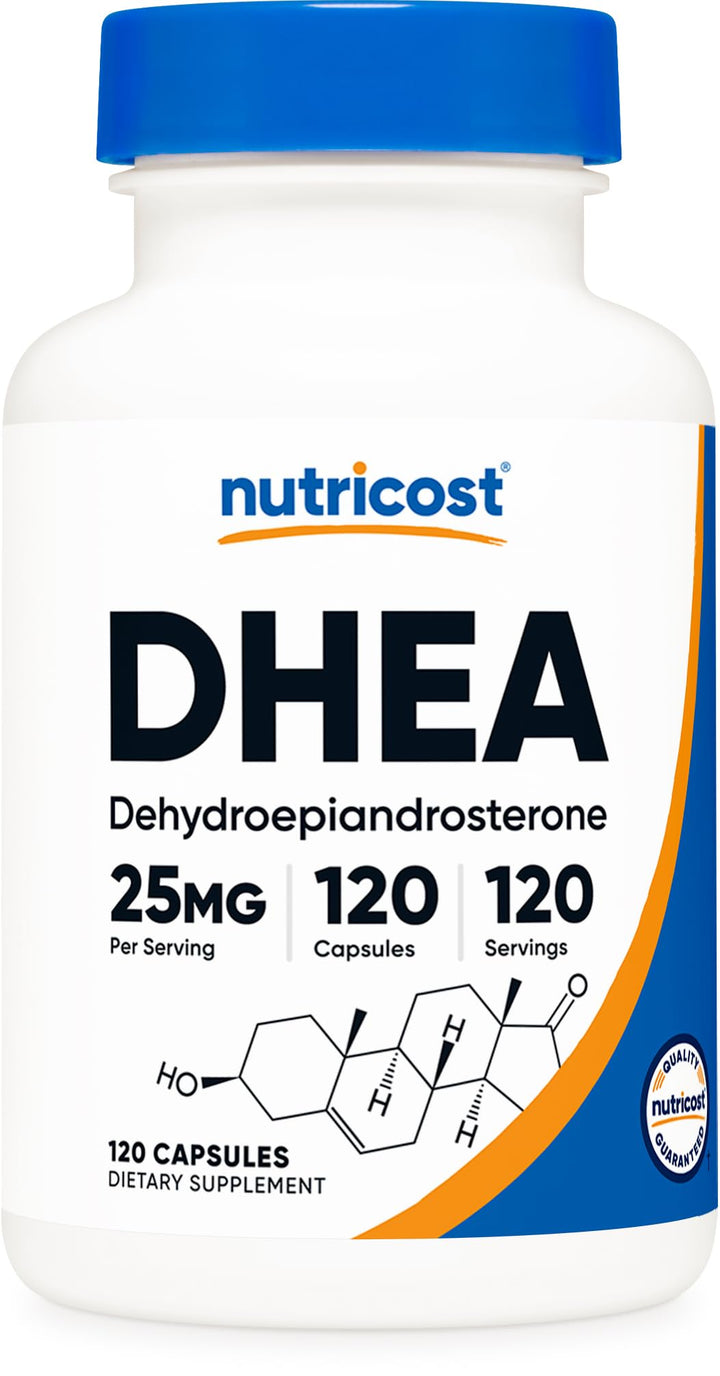 Nutricost DHEA 25 mg, 120 Count