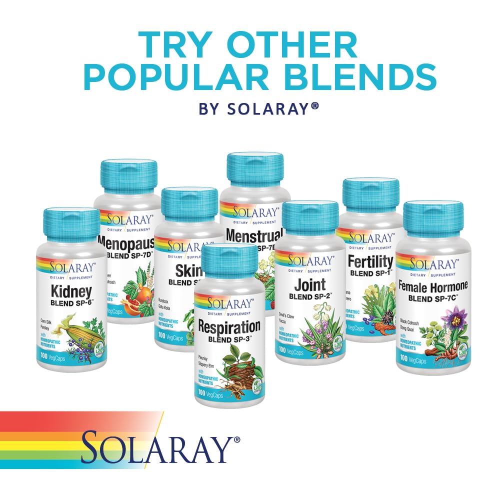 Solaray Nerve Blend SP-14, 100 Count