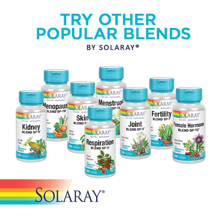 Solaray Nerve Blend SP-14, 100 Count