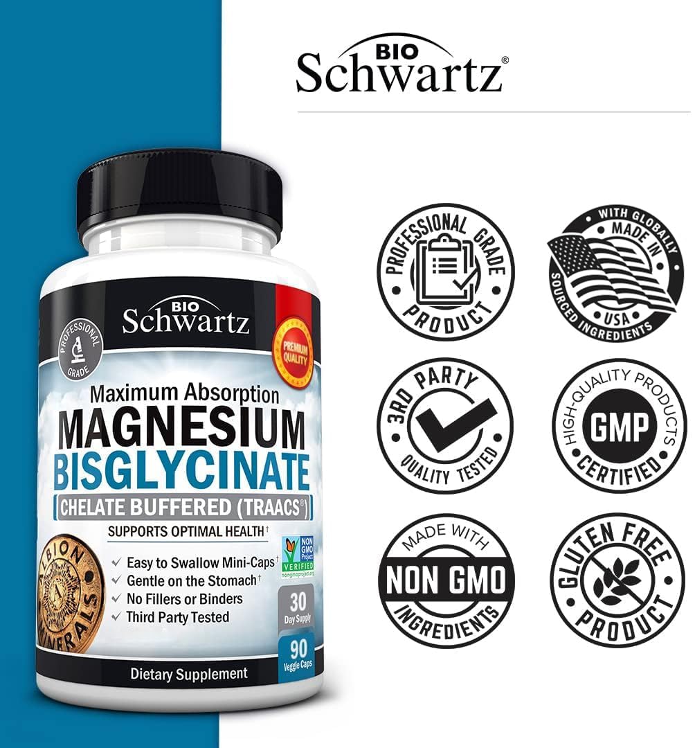 Magnesium Bisglycinate, 90 Count