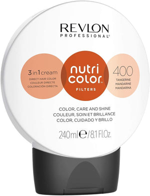 Revlon Nutri Color Filters Semi Permanent Hair Colour Conditioner, 400 Tangerine, 240 ml
