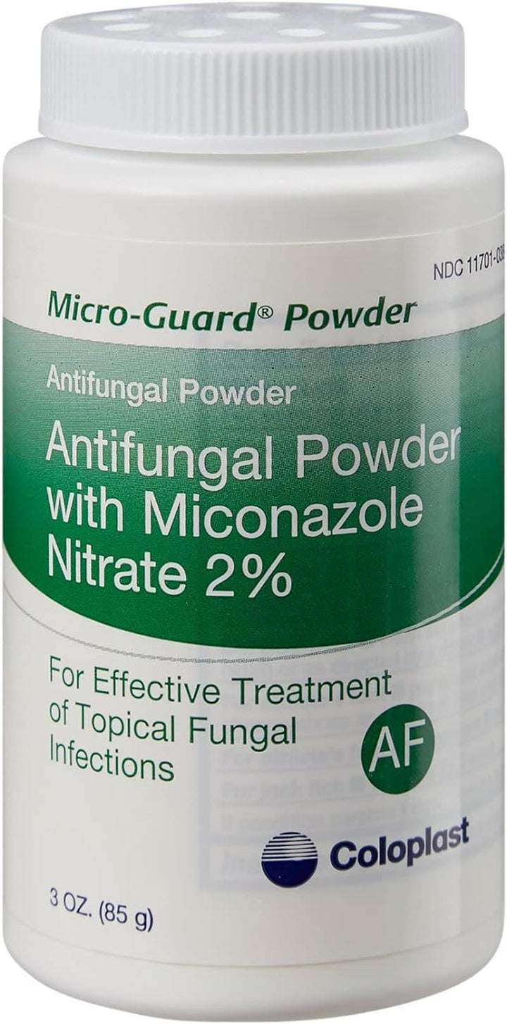 Coloplast Micro-Guard Antifungal Powder, 2% Miconazole Nitrate, 3 oz