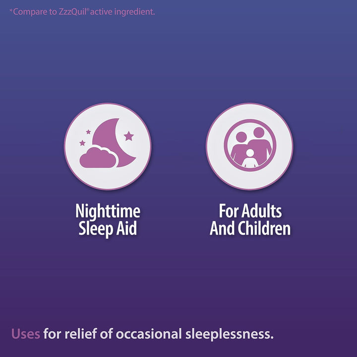 HealthA2Z Diphenhydramine HCl Sleep Aid, 25 mg, 96 Count