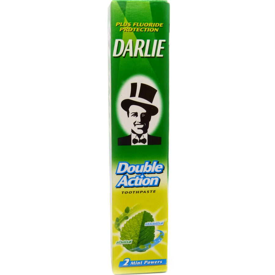 Darlie Double Action Toothpaste, Spearmint and Peppermint, 35 g
