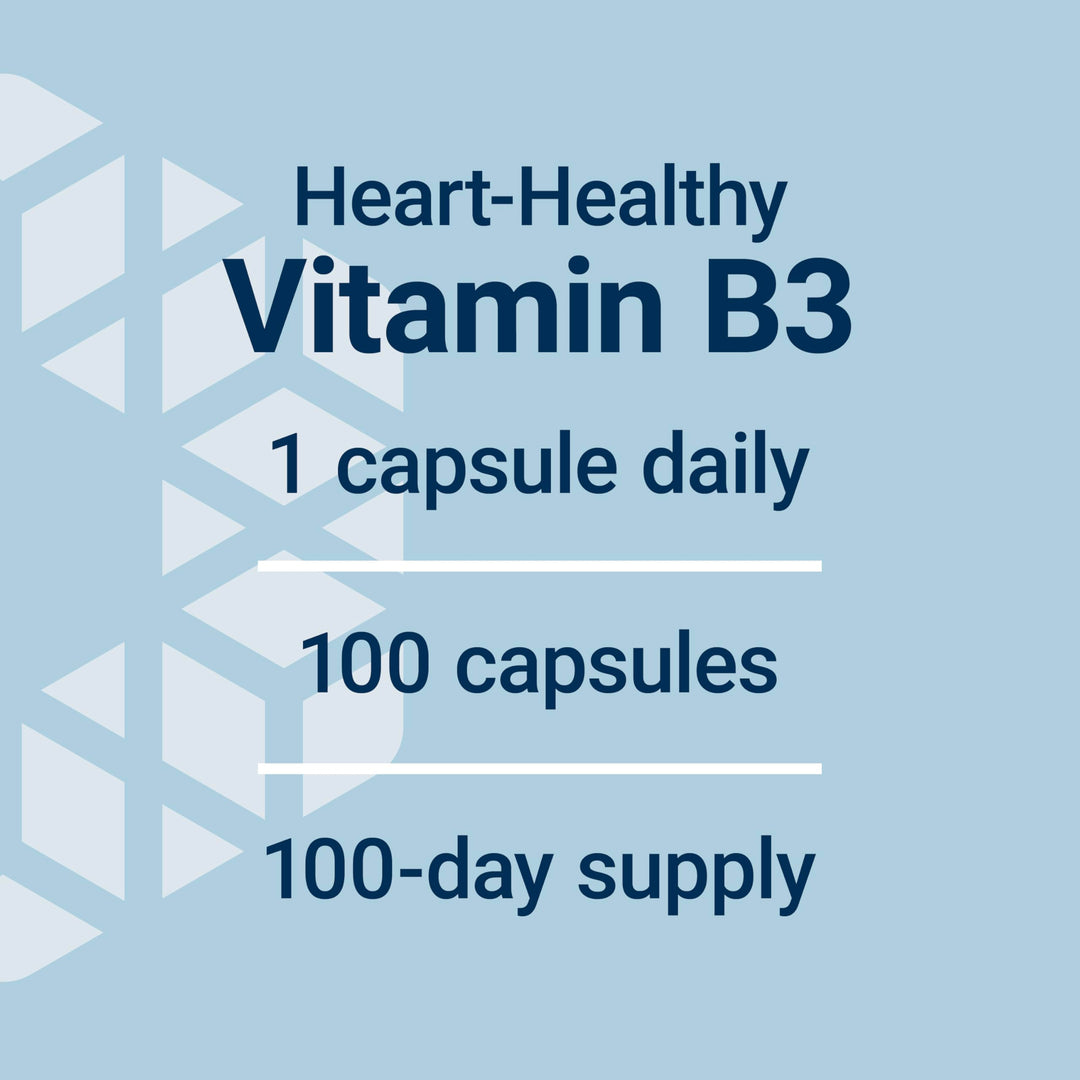 Life Extension Vitamin B3 Niacin, 100 Count