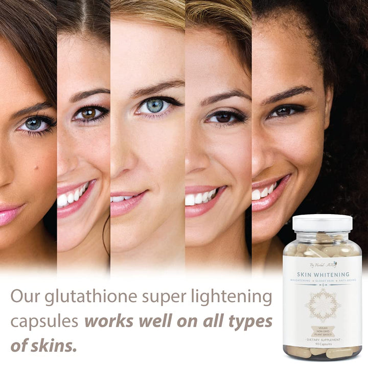 Herbal-avRay Glutathione Collagen Capsules, 90 Count