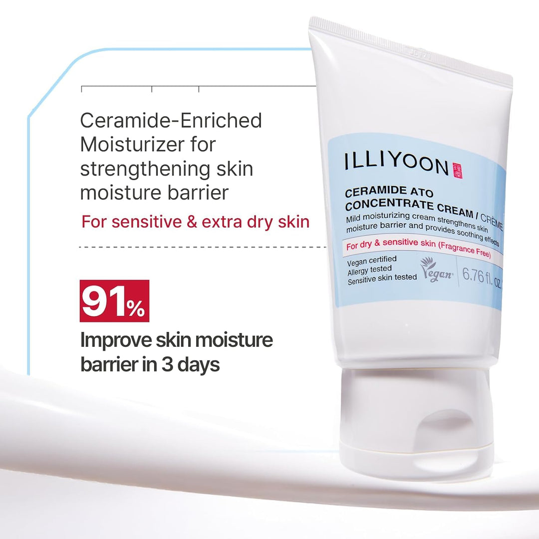 Illiyoon Ceramide Ato Concentrate Moisturizer Cream, 200 ml