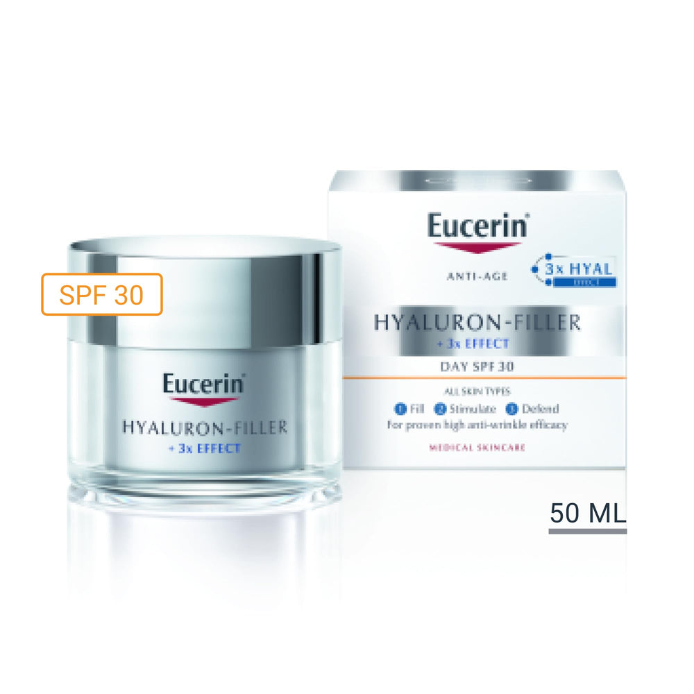 Eucerin Hyaluron-Filler Day Cream, SPF 30, 50 ml